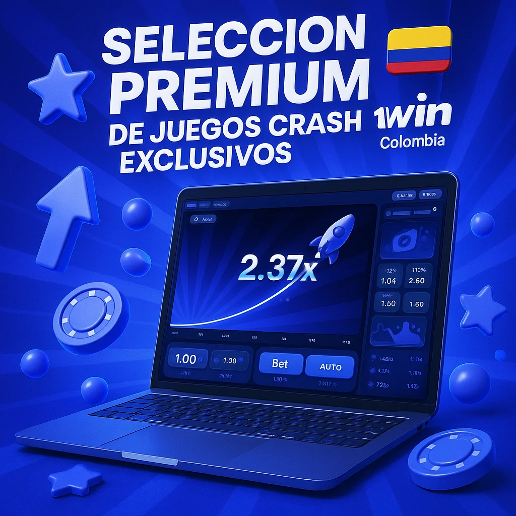 Selección Premium de Juegos Crash Exclusivos en 1win Colombia